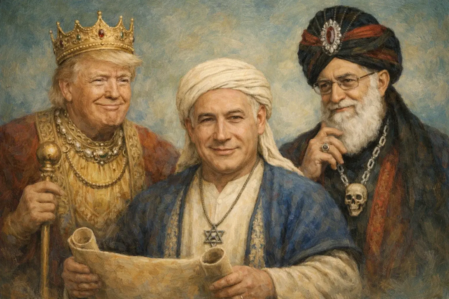 Trump, Netanyahu und Khamenei: Warum drei Finsternis-Geborene während der Mondfinsternis im Zentrum der Welt stehen